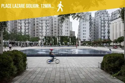 Plan de l'établissement Le Studio Cosy Partdieu Villette