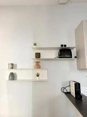 Cuisine ou kitchenette dans l'établissement Art de Recevoir - Charmant cocon au cœur de Lyon avec vue sur Fourvière