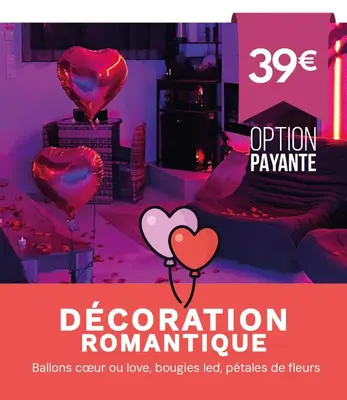 Plan de l'établissement SERENITY Suite - Love room Amour