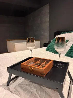 Plan de l'établissement Le Secret' - Balnéo - Romantique Room
