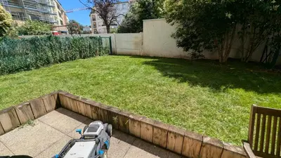 Jardin de l'établissement Bel appartement de standing Rdc, Terrasse, Parking sécurisé