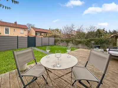 Jardin de l'établissement Terrasse & Jardin privés, Lumineux, Calme absolu
