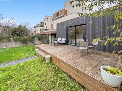 Jardin de l'établissement Terrasse & Jardin privés, Lumineux, Calme absolu