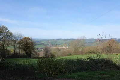 Paysage naturel près de la maison de vacances