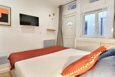 Plan de l'établissement Charming 17 m studio A cozy retreat for two in the heart of Villeurbanne