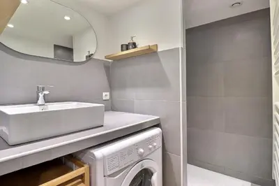 Plan de l'établissement Charming 17 m studio A cozy retreat for two in the heart of Villeurbanne