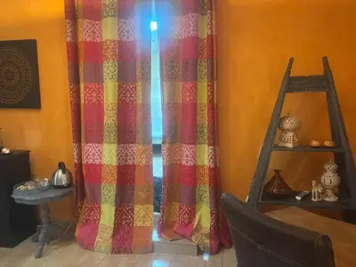 Coin salon dans l'établissement Les collines de chandieu