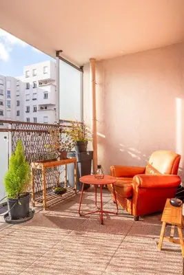 Balcon ou terrasse dans l'établissement Le Confort, BNBconciergerie