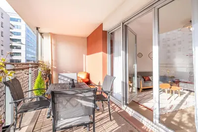 Balcon ou terrasse dans l'établissement Le Confort, BNBconciergerie