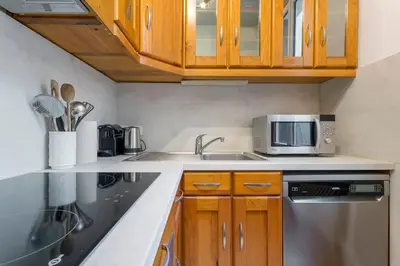 Cuisine ou kitchenette dans l'établissement République - Furnished apartment - Downtown Lyon