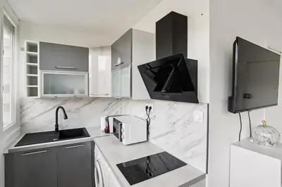 Cuisine ou kitchenette dans l'établissement 