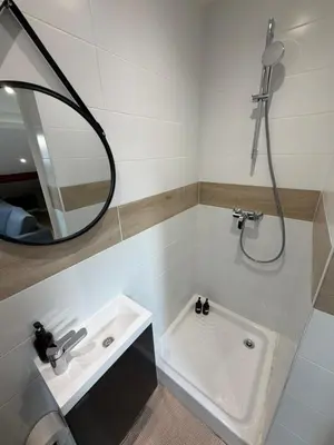 Salle de bains dans l'établissement T2 Neptune x4 people NEW Gare parilly