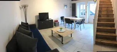 Coin salon dans l'établissement La p'tite maison
