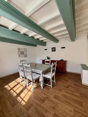 Coin salon dans l'établissement Appartement Vénus au coeur de la campagne