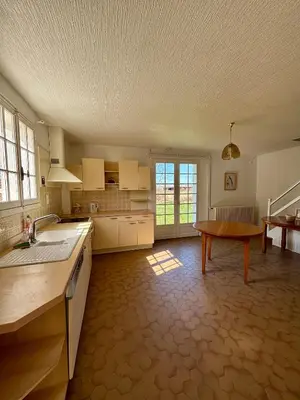 Un ou plusieurs lits dans un hébergement de l'établissement Appartement Vénus au coeur de la campagne