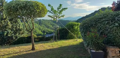 Paysage naturel près de la maison d'hôtes