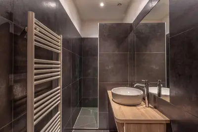 Salle de bains dans l'établissement DIFY Le Franklin - Bellecour