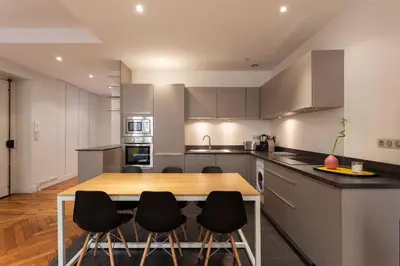 Cuisine ou kitchenette dans l'établissement DIFY Le Franklin - Bellecour