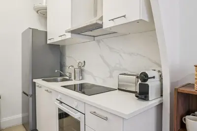 Cuisine ou kitchenette dans l'établissement 