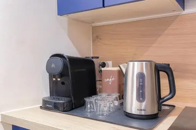 Plateau bouilloire dans l'établissement Convivial et Calme en hypercentre