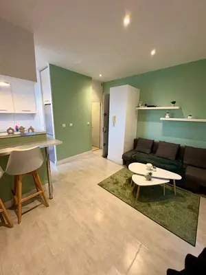 Cuisine ou kitchenette dans l'établissement Le Cosy de Medipole