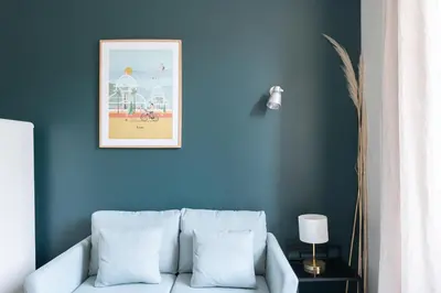 Coin salon dans l'établissement Docks 66 - Proche gare de Vaise
