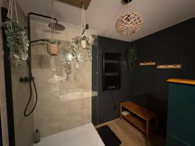 Salle de bains dans l'établissement les suites privilèges