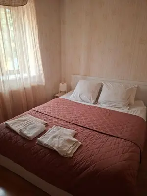 Un ou plusieurs lits dans un hébergement de l'établissement Maison de village en beaujolais pierres dorées