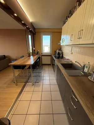 Cuisine ou kitchenette dans l'établissement Sky Lautaret