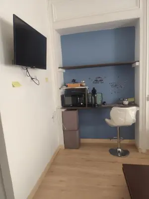 Cuisine ou kitchenette dans l'établissement Spacieux logement pour 5 personnes