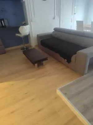Coin salon dans l'établissement Spacieux logement pour 5 personnes