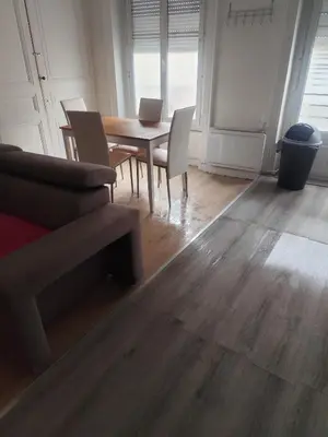 Coin salon dans l'établissement Spacieux logement pour 5 personnes