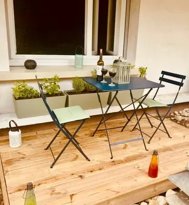 Boissons dans l'établissement Appartement cosy au cœur de Montchat- tout confort