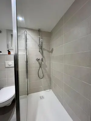 Salle de bains dans l'établissement L'Underground - 4 pers - Proche centre-ville de Lyon