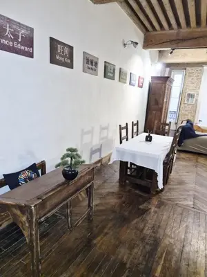 Un ou plusieurs lits dans un hébergement de l'établissement Appartement luxueux hyper centre