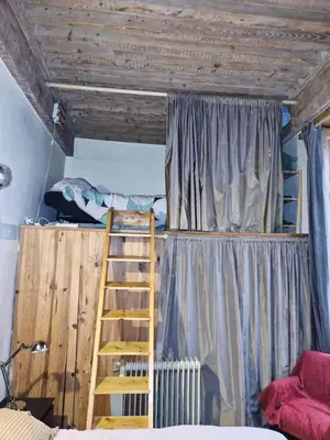 Un ou plusieurs lits dans un hébergement de l'établissement Appartement luxueux hyper centre