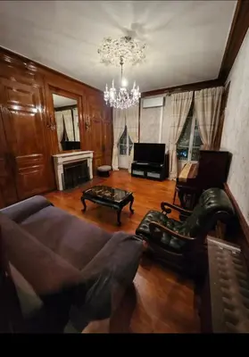 Coin salon dans l'établissement Grand 100 m2 à 5 min de Bellecour