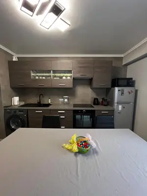 Cuisine ou kitchenette dans l'établissement Appartement avec garage, proche du centre Lyon