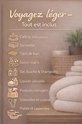 Plan de l'établissement Calm and Cozy Apartment