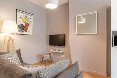 Télévision ou salle de divertissement dans l'établissement Smartstay Confort - Perrache