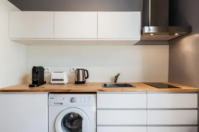 Cuisine ou kitchenette dans l'établissement Smartstay Confort - Perrache