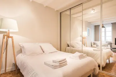Un ou plusieurs lits dans un hébergement de l'établissement Smartstay Elegant - Perrache