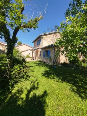 Jardin de l'établissement Chez MariLou