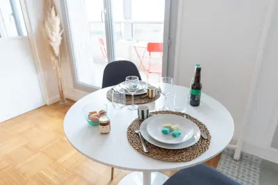 Boissons dans l'établissement Le Klimt - T1 avec vue sur Fourvière