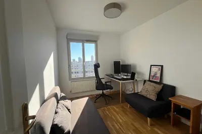 Télévision ou salle de divertissement dans l'établissement Premium apartment with views of Lyon