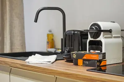 Cuisine ou kitchenette dans l'établissement 