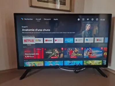 Télévision ou salle de divertissement dans l'établissement Le Relais Des Dames