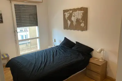 Plan de l'établissement Appartement lumineux idéal pour deux à Lyon