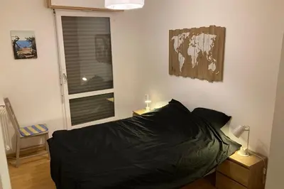 Plan de l'établissement Appartement lumineux idéal pour deux à Lyon