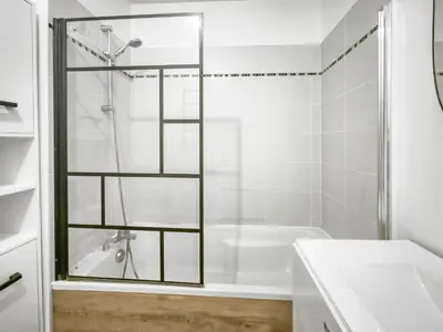 Salle de bains dans l'établissement Bel appartement avec grande terrasse